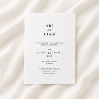 Evening Invitation - AI cleaned gallery image