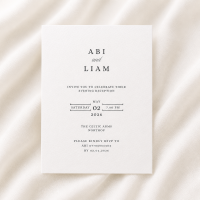Evening Invitation - AI cleaned gallery image