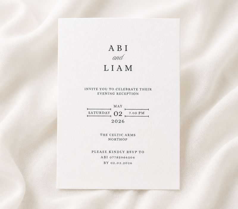 Evening Invitation | Signature Collection - AI cleaned featured image